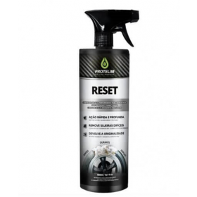 RESET LIMPADOR DE PNEUS E BORRACHAS - 500ML - PROTELIM