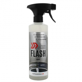 FLASH LIMPADOR PARA PNEUS E BORRACHAS - 500ML - AUTOAMERICA