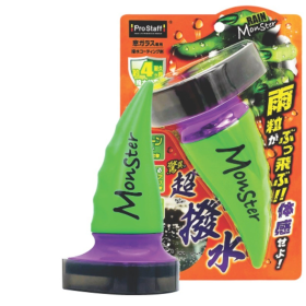 RAIN MONSTER SPLASH CRISTALIZADOR REPELENTE DE VIDROS 4 MESES (VERDE) - 100ML - MONSTER