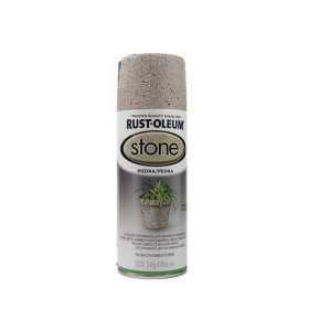 SPRAY EFEITO PEDRA STONE MARROM CLARO - 430ML - RUST-OLEUM