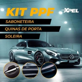 KIT PPF DE SABONETEIRAS / QUINAS / SOLEIRAS - CARRO 4 PORTAS - XPEL