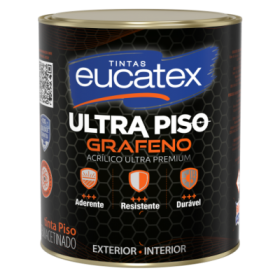 TINTA ULTRA PISO GRAFENO PREMIUM AMARELO DEMARCAÇÃO - 900ML - EUCATEX