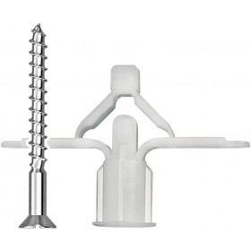 PARAFUSO COM BUCHA FLY 3 PARA GESSO E DRYWALL - UNIDADE - SFORPLAST