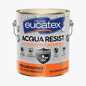 ACQUA RESIST BLOQUEADOR DE UMIDADE BRANCO FOSCO - 3.6L - EUCATEX
