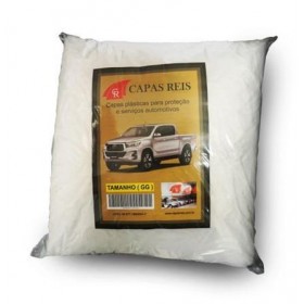CAPA PLÁSTICA TRANSPARENTE DE PROTEÇÃO E SERVIÇOS AUTOMOTIVOS COM ELÁSTICO - GG - CAPAS REIS