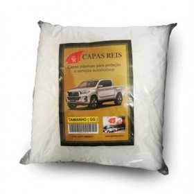 CAPA PLÁSTICA TRANSPARENTE DE PROTEÇÃO E SERVIÇOS AUTOMOTIVOS SEM ELÁSTICO - GG - CAPAS REIS