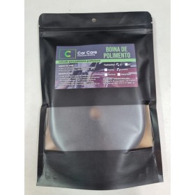 BOINA DE ESPUMA PRETA LUSTRO - 5" - CAR CARE PROFISSIONAL DETAILING