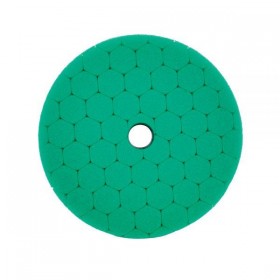 BOINA DE ESPUMA VERDE 6 " CORTE AGRESSIVO - HEXAGONAL - SIGMA TOOLS