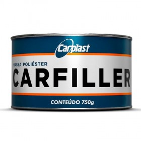 MASSA POLIÉSTER CARFILLER - 750G - MAXI RUBBER