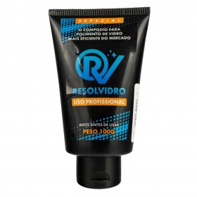 COMPOSTO POLIDOR DE VIDROS (ÓXIDO DE CÉRIO) PRONTO USO RESOLVIDRO - 100G - ARBAX