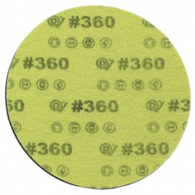 LIXA PARA POLIMENTO DE VIDROS GRÃO 360 RESOLLIXA - 5" - RESOLVIDRO