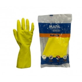 LUVA DE LÁTEX NATURAL PRO 280 AMARELA MAPA - 8-G - MUCAMBO