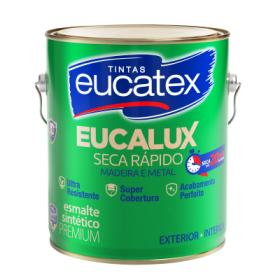 ESMALTE SINTÉTICO OURO BRILHANTE SECA RÁPIDO - 3.6L - EUCATEX