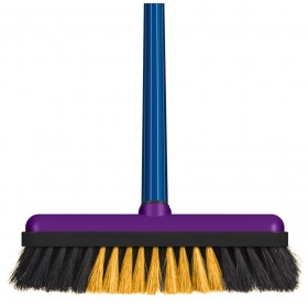 VASSOURA PARA PISOS DELICADOS 31 CM COM CABO - 6020 5 - ROMA