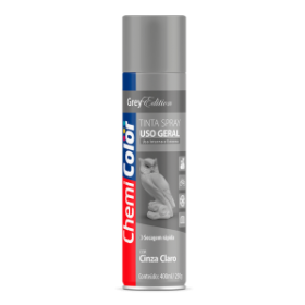 SPRAY CINZA CLARO CHEMICOLOR - 400ML - BASTON