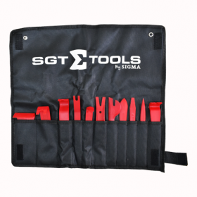 KIT ESPATULA NYLON PARA PAINÉIS E PORTAS - 11 PEÇAS - SIGMA TOOLS