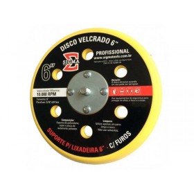 SUPORTE BASE PARA LIXADEIRA COM FURO - 6" - SIGMA TOOLS