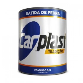 BATE PEDRA EMBORRACHAMENTO PRETO CARPLAST - 3.6L - MAXI RUBBER