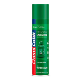 SPRAY VERDE ESCURO CHEMICOLOR - 400ML - BASTON