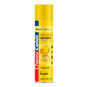 SPRAY AMARELO CHEMICOLOR - 400ML - BASTON