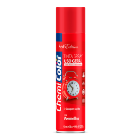 SPRAY VERMELHO CHEMICOLOR - 400ML - BASTON