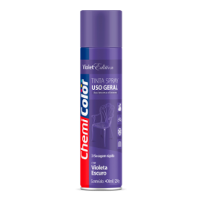 SPRAY VIOLETA ESCURO CHEMICOLOR - 400ML - BASTON