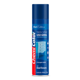 SPRAY AZUL ESCURO CHEMICOLOR - 400ML - BASTON