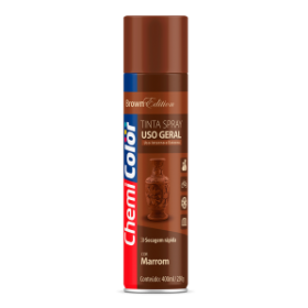 SPRAY MARROM CHEMICOLOR - 400ML - BASTON