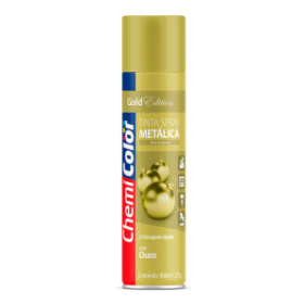 SPRAY OURO METALICO CHEMICOLOR - 400ML - BASTON