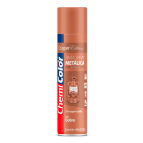 SPRAY COBRE METALICO CHEMICOLOR - 400ML - BASTON