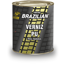 VERNIZ 7060 SECAGEM RÁPIDA ALTO SOLIDOS POLIURETANO - 900ML - BRAZILIAN