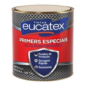 FUNDO BRANCO FOSCO PARA GALVANIZADO - 900ML - EUCATEX