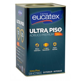 TINTA ULTRA DE PISO MARROM - 18L - EUCATEX