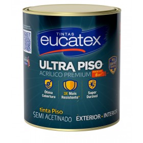 TINTA ULTRA DE PISO VERMELHO SEGURANÇA - 900ML - EUCATEX
