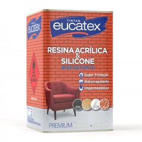 RESINA ACRÍLICA BASE SOLVENTE - 18L - EUCATEX