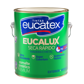 ESMALTE SINTÉTICO AZUL FRANÇA BRILHANTE SECA RÁPIDO - 3.6L - EUCATEX