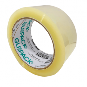 FITA ADESIVA TRANSPARENTE PARA EMPACOTAMENTO - 48MMX100M - GUIPACK