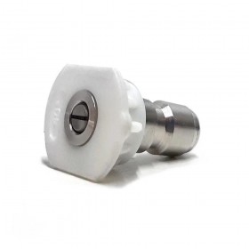 BICO ENGATE RÁPIDO PARA JATO DE ÁGUA 40 GRAUS BRANCO - DETAILER