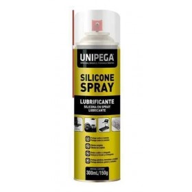 SILICONE SPRAY LUBRIFICANTE / PROTEÇÃO - 300ML - UNIPEGA