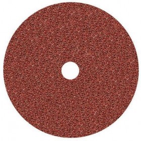 DISCO DE LIXA COSTADO EM FIBRA 7" GRÃO 24 - METALFLEX - DISFLEX