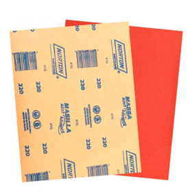 LIXA DE MASSA A275 GRÃO 220 - FOLHA - NORTON