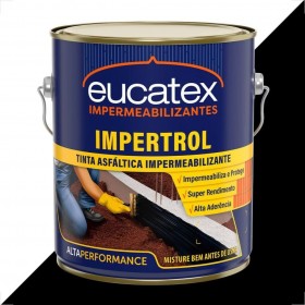 IMPERTROL TINTA ASFÁLTICA IMPERMEABILIZANTE - 3.6L - EUCATEX