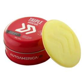 CERA DE CARNAÚBA TRIPLE WAX - 100G - AUTOAMERICA
