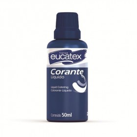 CORANTE (BISNAGA) AZUL PARA TINTA BASE DE ÁGUA - 50ML - EUCATEX