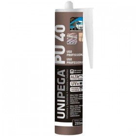 SELANTE ADESIVO MULTIUSO PU40 BRANCO - 400G - UNIPEGA
