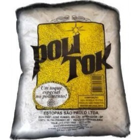 ESTOPA BRANCA PARA LIMPEZA E POLIMENTO POLITOK - 400G - SÃO PAULO