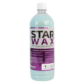 STAR WAX CERA LÍQUIDA DE CARNAÚBA CONCENTRADA 1:20 - 1 LITRO - CLEANER