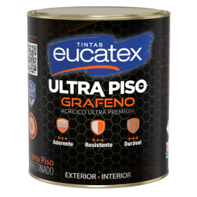 TINTA ULTRA PISO GRAFENO PREMIUM PRETO - 900ML - EUCATEX