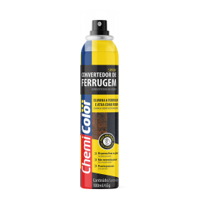 SPRAY CONVERTEDOR DE FERRUGEM CHEMICOLOR - 100ML - BASTON