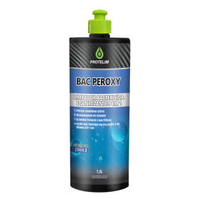 BAC PEROXY LIMPADOR BACTERICIDA, BLOQUEADOR DE ODORES E SANITIZANTE 9 EM 1 - 1.5L - PROTELIM